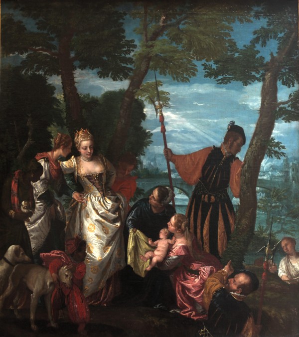 Moses saved from the water by Paolo Veronese